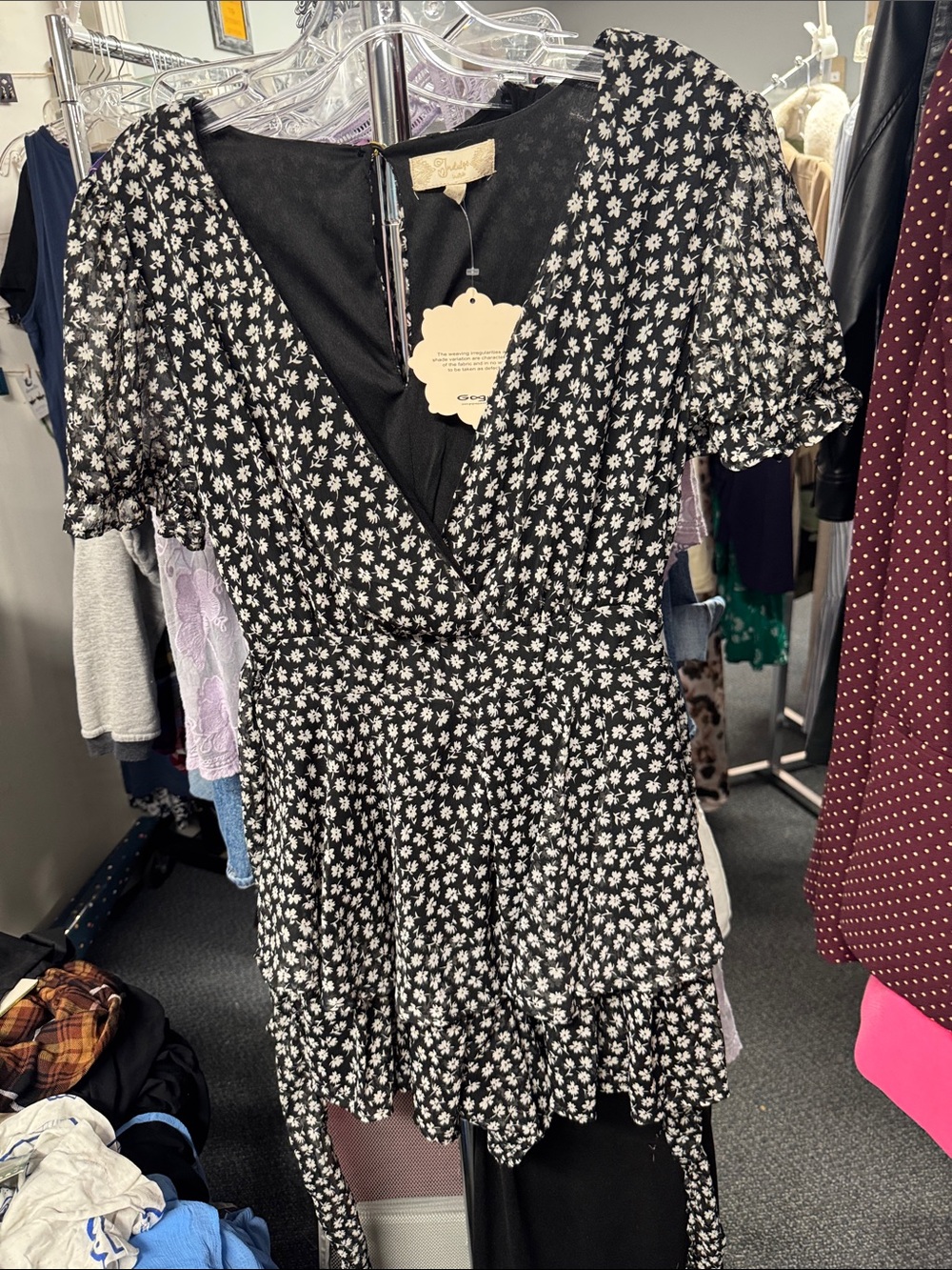 Indulge floral romper M // 092093